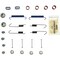 Centric Parts PARKING BRAKE HARDWARE KIT 118.5102 - alternate 1
